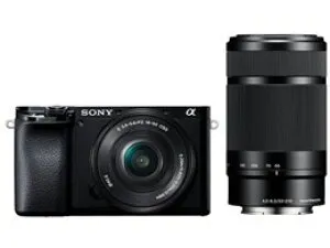 ★ソニー / SONY α6100 ILCE-6100Y ダブルズームレンズキット [ブラック]【デジタル一眼カメラ】【送料無料】