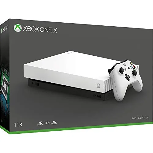 【整備済み品】 Xbox One X ホワイト スペシャル エディション (FMP-00063)