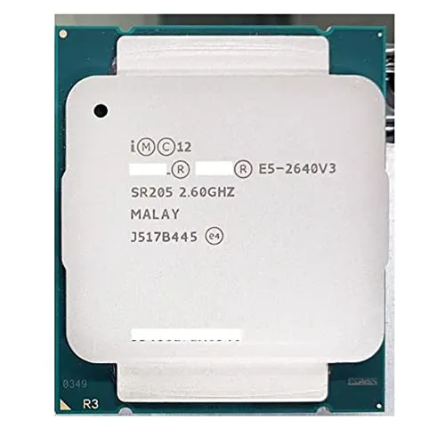 E5 2640 V3 E5 2640V3 プロセッサ SR205 2.6Ghz 8 コア 90W ソケット LGA 2011-3 X99 マザーボードに適しています