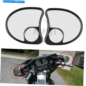 Mirror ハーレー96-13 Electra Glide Classic Flhtc用インナーフェアリングマウントリアビューミラー Inner Fairing Mount Rearview Mirror For Harley 96-13 Electra Glide Classic FLHTC【並行輸入品】