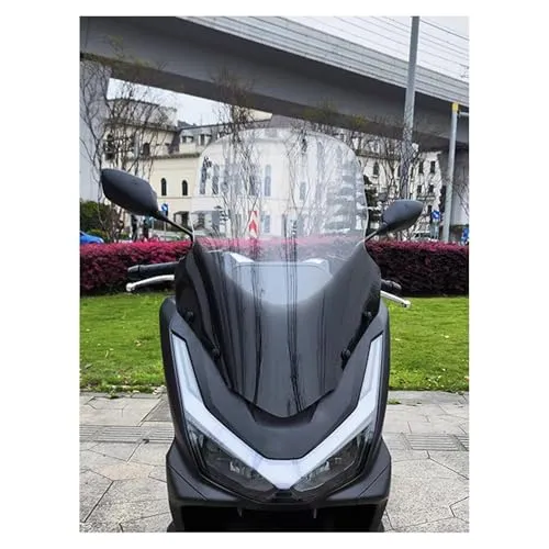 Intelgracia pcx125 jk05 カスタムパーツ ロングスクリーン 取付簡単 pcx160 カスタムパーツ 車両専用設計 走行風軽減 虫除け 2025年式 pcx 対応