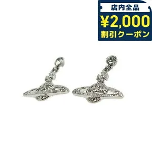＼2000円OFFクーポン+さらに9倍／ ヴィヴィアンウエストウッド VIVIENNE WESTWOOD オーブ ピアス レディース 62020025-S108 (724536B-4) ミニバスレリーフ MINI BAS RELIEF ガンメタル 22680