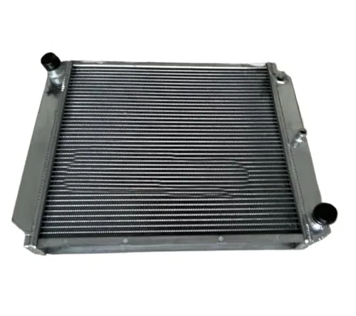 インタークーラーコア,ｲﾝﾀｰｸｰﾗｰ 240 244 245 760 1979-1993 940 960 1990-1994 4Cyl 2.0/2.1/2.3L ターボ B230 DL/GLE アルミラジエーター + シュラウド + ファンに適合(Rad