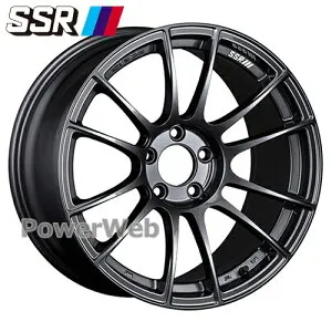 [ホイールのみ単品4本セット] SSR GTX04 17インチ×8.5J PCD：100 穴数：5 インセット：45 ダークガンメタ