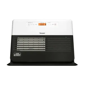 ●ダイニチ工業 暖房機器【FZ-104(WK)】ホワイト×ブラック 石油ファンヒーター FZタイプ 9.0Lタンク 木造(戸建)26畳まで/コンクリート(集合)35畳まで〔▽〕