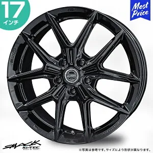 ホイール 共豊 KYOHO スマック IG-TEC 17インチ 6.5J +40 5-114.3 グロスブラック 単品 1本 | 17INC 塩害軽減設計 60プリウス ノア/ヴォクシー アイジーテック AME