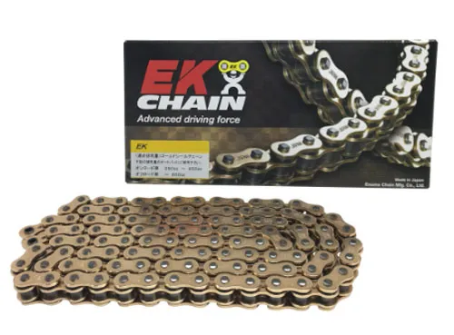 EKチェーン/江沼チェーン シールチェーン SRXシリーズ ホンダ SLR650 650cc 1997年～ ゴールド 520 110L 継手：MLJ 520SRX2(GP;GP) 2輪