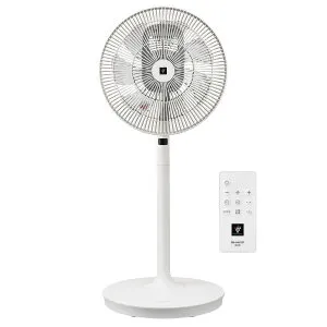 シャープ 【扇風機】DCモーター搭載 リビング扇（ホワイト系） PJ-U3DS-W SHARP プラズマクラスター7000搭載 [PJU3DSW]