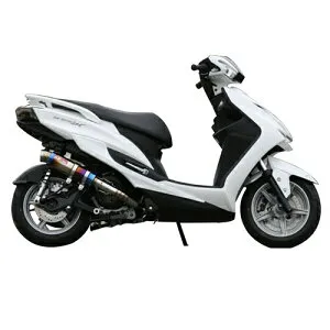 K2tec(ケイツーテック) Volta(ボルタ)STDチタン 3ピース シグナスX SR 4型 EBJ-SEA5J sigu4-vos3-ti バイク フルエキゾーストマフラー