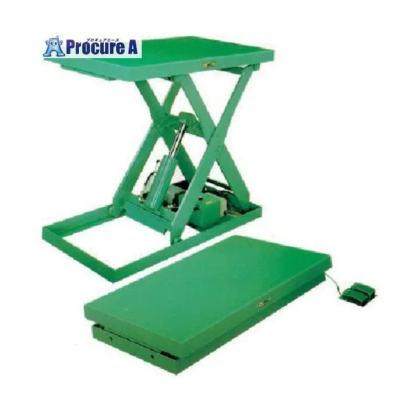 河原 標準リフトテーブル Kシリーズ 均等荷重300kg 1000X1450 ■▼120-7337 K-0310B (300KG タロウチャンシリーズ) 1台 ●YA509