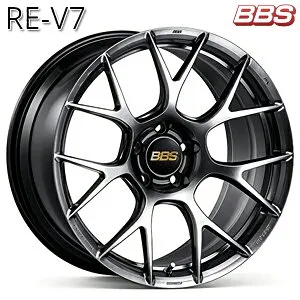 18インチ 8.5J 5H114.3 +50 BBS RE-V7 【RE-V7019】 ダイヤモンドブラック（DB） アルミホイール単品 4本（1台分）送料無料