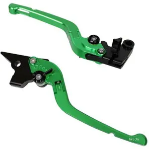 【メーカー在庫あり】 ユーカナヤ U-KANAYA ビレットレバーセット 可倒式Rタイプ 11年以降 GSX-R750、GSX-R600 緑 SU020-059-0707 HD店