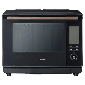 【エントリーで最大全額ポイント還元｜5/6まで】 IRIS OHYAMA｜アイリスオーヤマ コンベクションスチームオーブンレンジ ブラック MS-F3002-B [30L]