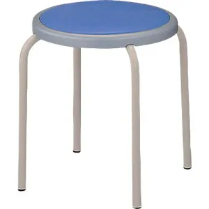 アズワン AS 丸イスS－153－C－BL 【品番：8-9007-02】