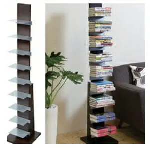 オークス ブックタワー ハイタイプ L51DA ダーク 直送品。代引・後払い・同梱・返品・キャンセル・割引不可 （割引不可、突然の欠品終了あり）fs04gm