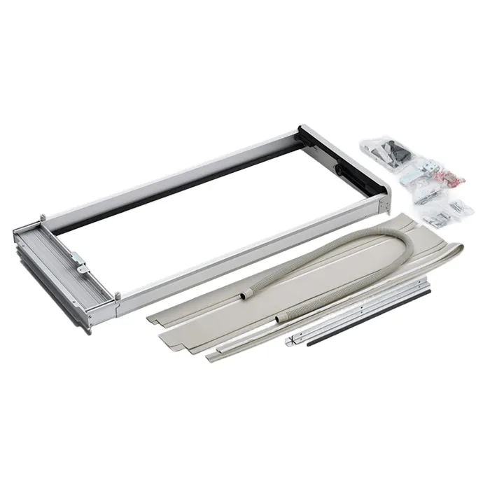 コロナ WA-8H ウインドエアコン用窓枠 窓用エアコン枠 標準窓枠 取付可能窓高さ寸法81.3～140cm 冷暖房兼用タイプ用 標準タイプ 部材 CORONA