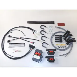 【ASウオタニ】0224P SPII フルパワーキット Y.XJR400R コードセット付 (YAMAHA : XJR400 , XJR400R , XJR400R2) バイク ヤマハ 電子パーツ 高性能点火システム