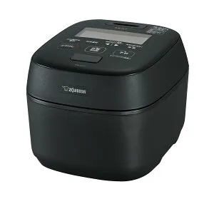象印マホービン 炊飯器 4合 小容量 炎舞炊き コンパクト 圧力IHタイプ 日本製 お手入れ点数2点 濃墨 NW-UT07-BZ