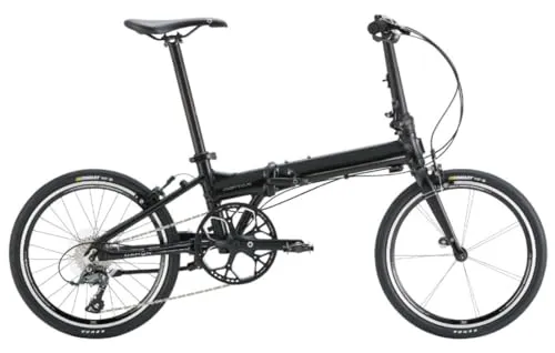 Deftar TX "デフターTX" 2026モデル(ファントムブラック) 20インチ 折りたたみ自転車 8段変速 アルミフレーム