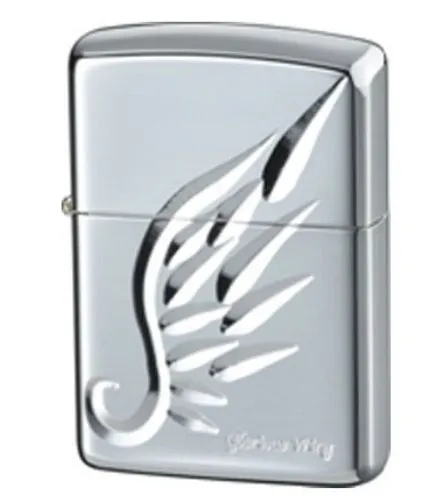 ZIPPO(ジッポー) オイルライター NO162 レジェンド・オブ・アーマー V-WING シルバー