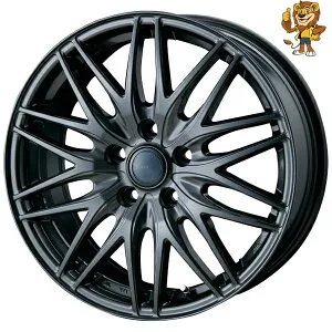 ホイールのみ1本 BEST AZ sports ML-10 (DGM) 18インチ 7.5J PCD:120/5H インセット:40 (トヨタ車平座ナット専用) 【法人宛て発送限定】