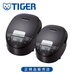【正規品】タイガー魔法瓶 ジャー炊飯器 ブラウン 490471043449900T （5.5合炊き） JPWD180T（10合炊き 1升炊き） 日本製 JPW-D100T JPW-D180T 大容量 家族 おすすめ 調理もできる パン焼き機能搭載 シンプ