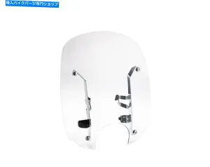 Windshields インドのオートバイクイックリリース19 2015-2022スカウトの低いクリアフロントガラス INDIAN MOTORCYCLE QUICK RELEASE 19 LOW CLEAR WINDSHIELD FOR 2015-2022 SCOUT【並行輸入品】