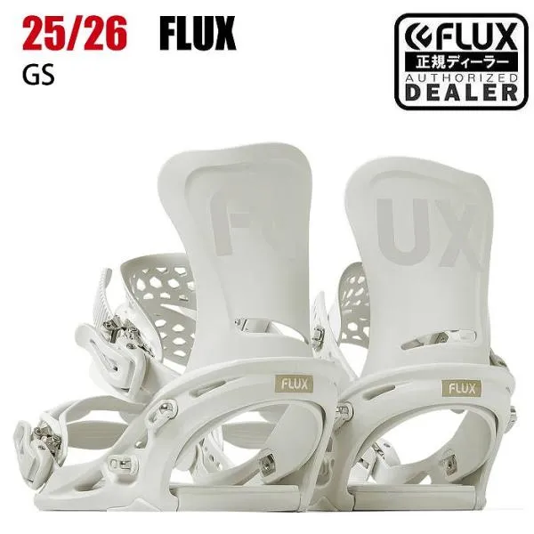 2026 FLUX フラックス GS ジーエス WHITE 25-26 レディース スノーボード ビンディング バインディングST
