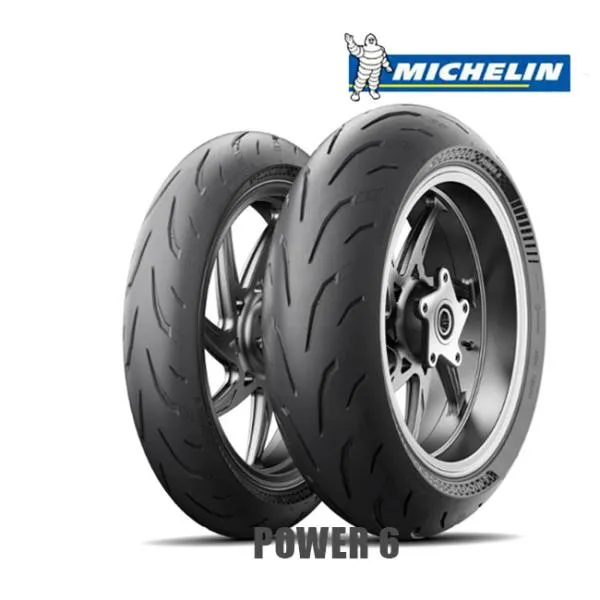 ミシュラン/MICHELIN POWER6 パワー6 120/70ZR17＆190/50ZR17 フロントリア前後セットタイヤ GSX1400 ZZR1400/ZX-14