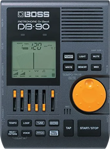 BOSS ボス メトロノーム Dr. Beat DB-90 リズムトレーニング機能搭載 ドラム/楽器練習/ライブ用 ドクタービート テンポ練習 ドラム/ベーストレーニング DB90