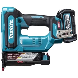 充電式ピンタッカセット 40Vmax リチウムイオン2.5Ah PT001GRDX