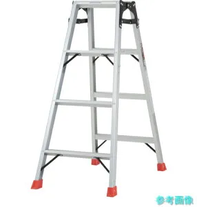 《個人宅配送不可》 TRUSCO THK-120 はしご兼用脚立 アルミ合金製・脚カバー付 高さ1.11m
