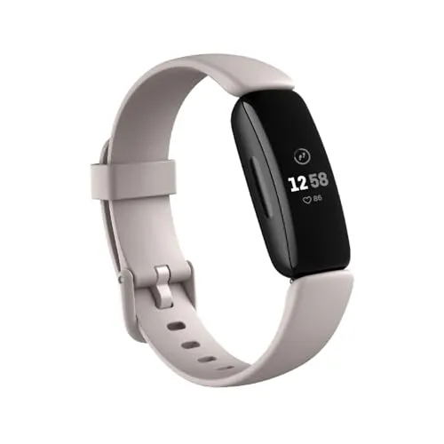 Fitbit Inspire2 フィットネストラッカー Lunar White ルナホワイト L/Sサイズ/心拍計 [日本正規品]