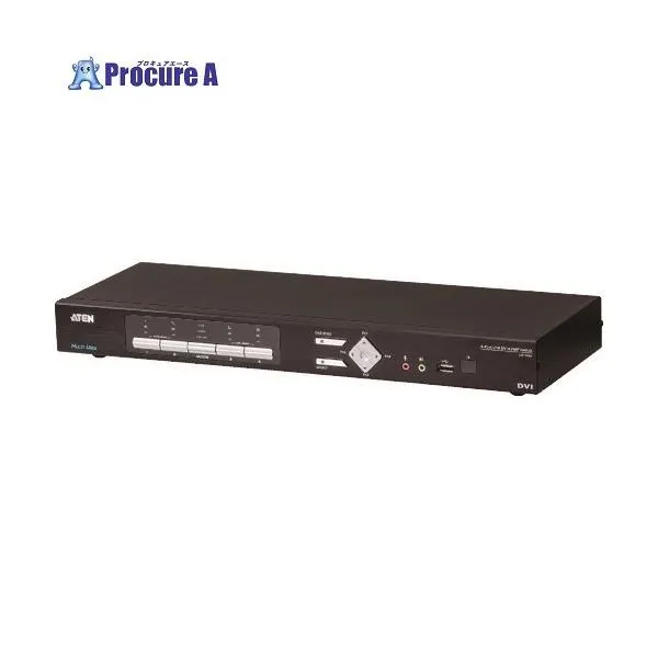 ATEN マルチビュー対応KVM切替器/USB/DVI対応/1080p ■▼159-2212 CM1164A 1台
