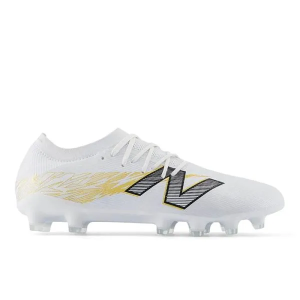 ニューバランス FURON ELITE HG V5 NewBalance サッカースパイク 天然芝 人工芝 土 WHITE (SF1HWG8D)