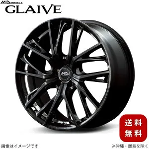 アルミホイール ハリアー 80系 トヨタ 【18×8.0J 5-114.3 INSET42 ダイヤモンドブラック/リムエッジ&アンダーカットDC】 マルカ MID グレイブ 1本 18インチ 5穴 インセット42