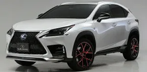 エルエックスモードLEXUS NX300h/200t LXフロントアンダーガーニッシュ Ver.2 未塗装F SPORT