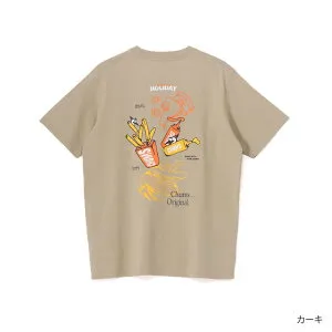 2026春夏 チャムス レディース アウトドアカジュアル 半袖Tシャツ Anti-Bug Fast Food Pocket T-Shirt CH11-2715 M126 : カーキ CHUMS