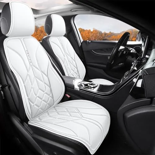 レクサス RX 新型/旧型 用 シートカバー カーシートカバー 車 PUレザー シート保護 滑り止め 通気 内装パーツ 洗える 夏 暑さ対策 汚れ防止 オールシーズン対応 簡単取付 ホワイト フルセット-5席 11P ZDB6-RS-09