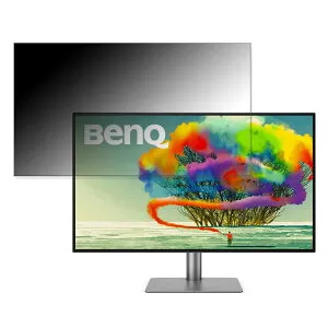 【ポイント2倍】 BenQ AQCOLOR PD3220U 向けの 31.5インチ 16:9 覗き見防止 プライバシーフィルター ブルーライトカット 保護フィルム 反射防止 タブ・粘着シール式