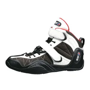 【4/25限定最大3000円OFFクーポン発行＆エントリーでP4倍！更に全商品ポイント3倍！】 エルフ ELF バイクシューズ EXA11 ホワイト/ブラック 24.0cm