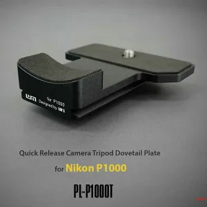 カメラプレート Lims リムズ Nikon P1100 / P1000用 クイックリリースプレート アルカスイス互換 PL-P1000T Quick Release Camera Tripod Dovetail Plate for Nikon P1000 ニコンAluminum 6061 高級 高品質 安定 カメラアクセ