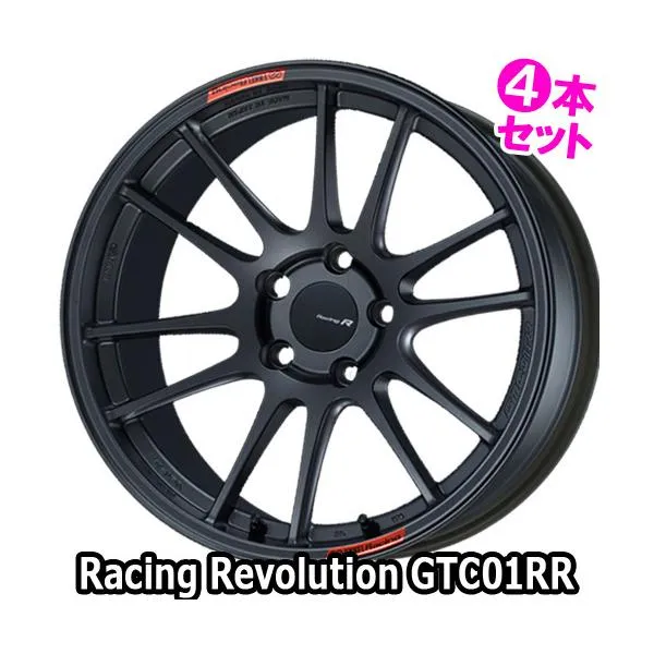 (4本特価) 18×9.0J +35 5/114.3 レーシングレボリューション GTC01RR (MDG/F-FACE) エンケイ 18インチ ホイール4本セット ENKEI
