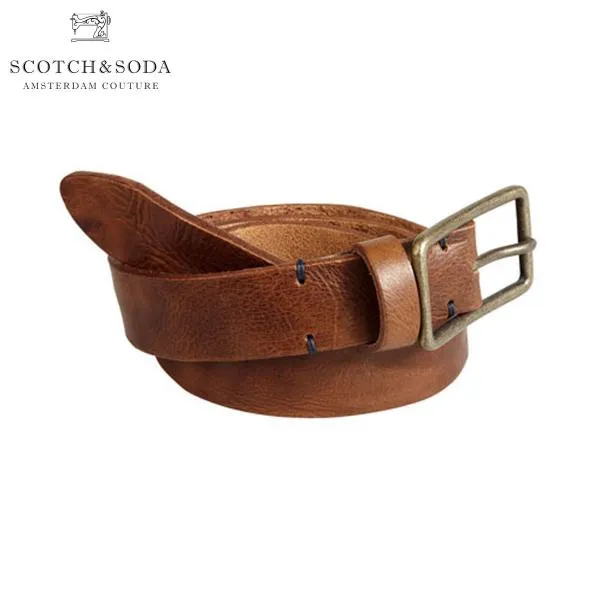 【ストアポイント10倍 4/25 0:00～4/26 23:59】 スコッチアンドソーダ メンズ SCOTCH＆SODA ベルト Premium Italian leather belt 7