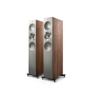 KEF スピーカー SATIN WALNUT/SILVER [1本] Reference3Meta