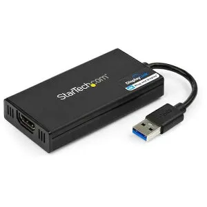 StarTech ディスプレイアダプター／USB-A - HDMI／USB 3.0／4K30Hz／Win ＆ Mac USB32HD4K