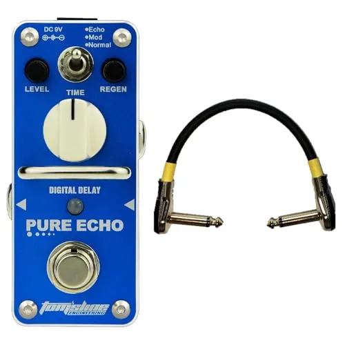 パッチケーブル付トムズラインペダル Toms line pedal Digital mini effect pedals series (APE-3 PURE ECHO)