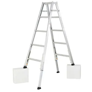 【4月25日限定！最大100％ポイントバック】アルインコ 専用脚立6尺 伸縮脚付 KARU180 【メーカー直送・代引不可・置配不可】