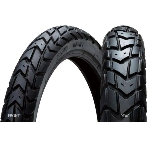 IRC アイアールシー GP-5 【80/90-17 44P F WT】 タイヤ クロスカブ110 CT125 ハンターカブ RG50ガンマ ウルフ50 HONDA ホンダ SUZUKI スズキ オンロードタイヤ