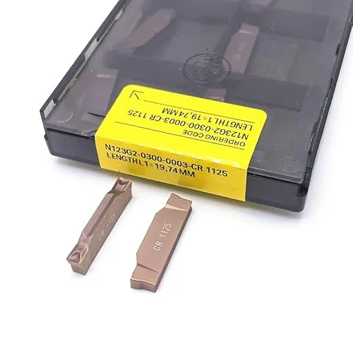 10個 N123G2 0200 0002 N123G2 0300 0003 N123G2 0400 0004 CR1125 TF4225 金属旋削工具 CNCマシン フライス工具 炭化タングステン(N123G2-0200-CR111) 25、NEW)